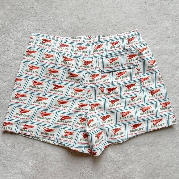 NWT authentic ABERCROMBIE & FITCH ‘Miller High Life’ SWIM SHORTS Size M - Picture 4 of 10